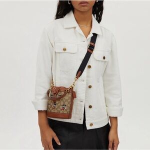Coach x Disney Mickey Mini Dempsey Bucket Bag